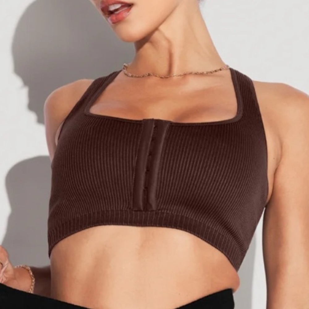 Hook it up Seamless Bra espresso